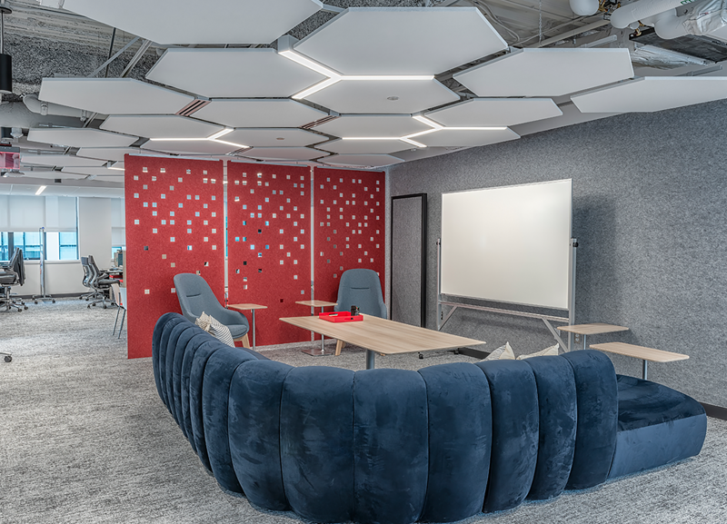 inside of Cambridge office